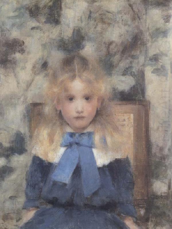 Portrait of Miss Van Der Hecht, Fernand Khnopff